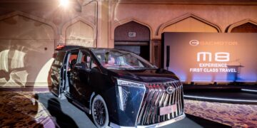أطلقت شركة GAC الطراز الجديد من مركبة M8 متعددة الاستخدامات في الشرق الأوسط