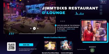 Arab-Sino Leader Mr. Yao Lei Receives the World’s Most Expensive Mocktail at Jimmydixs – Dubai’s Latest Luxury Milestone