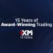 تحتفل XM بمرور 15 عامًا من النجاح وتقدّم مكافآت حصريّة طوال العام