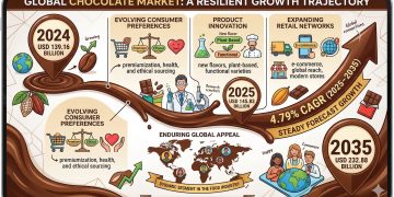Chocolate Market Set to Reach USD 232.88 Billion by 2035 Amid Evolving Consumer Preferences