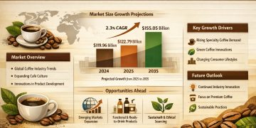 Coffee Market to Reach USD 155.05 Billion by 2035 as Specialty Coffee Demand and Green Coffee Innovations Accelerate Industry Growth