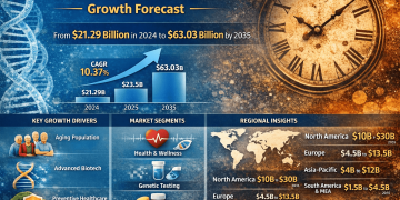 Longevity Market to Reach USD 63.03 Billion by 2035, driven by Rising Focus on Healthy Aging