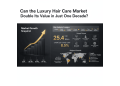 Luxury Hair Care Market Set to Hit 57.42B by 2035 Amid Global Tensions