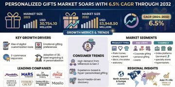 Personalized Gifts Market Set to Reach USD 52.9 Billion Amid Rising Tensions